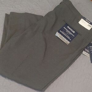 Haggar Gray Trousers Sz 50 X 30